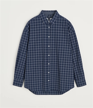 Aiayu - Shirt 3195 check Mix navy
